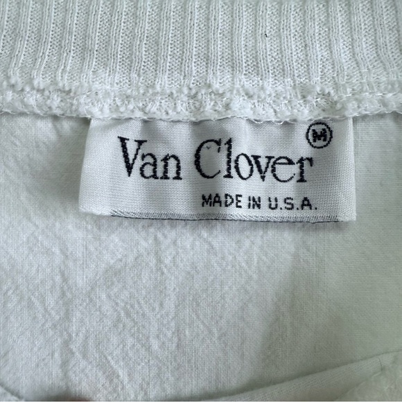 Vintage 80s Sunset Beach Fins Sweatshirt Retro Surf Graphic Pullover Van Clover - Picture 4 of 6